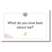 Load image into Gallery viewer, BRAND NEW Sibling Conversation Cards
