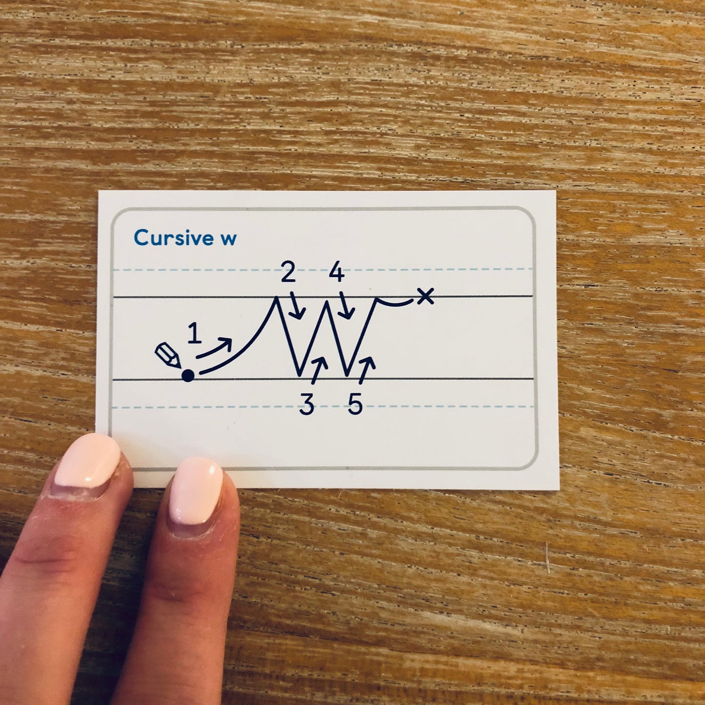 Handwriting Cards