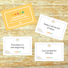 Load image into Gallery viewer, BEST-SELLING Morning Daily Affirmation Cards
