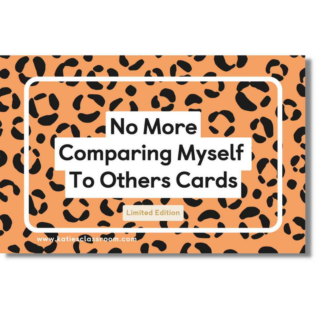 No More Comparing Myself To Others Cards